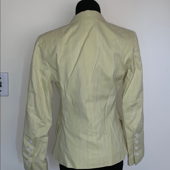 Greenish/Yellow Blazer Jacket - Picture 2 of 4